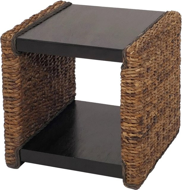 MCW Beistelltisch Lucca aus Rattan in Braun B: 49,0 cm, T: 47,0 cm, H: 20,0 cm - Bild 2