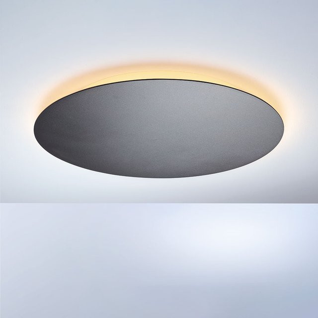 Escale Blade 79 LED-Deckenleuchte in Anthrazit mit warmweißem Licht (2700K) aus Aluminium - Bild 1