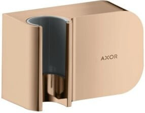 Hansgrohe Axor One G 1/2 Brausehalterung mit Funksteuerung in poliertem Rotgold und Silber - Bild 1