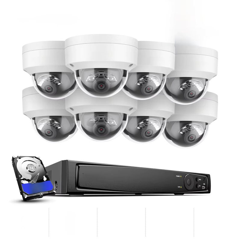 ANNKE 4K 8CH PoE Netzwerk Video Überwachungssystem mit 8MP IP Kameras in Weiß - Bild 3