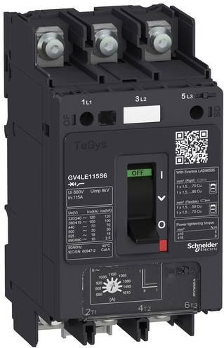 Schneider Electric GV4LE12N6 Motorschutzschalter in Schwarz - Bild 1