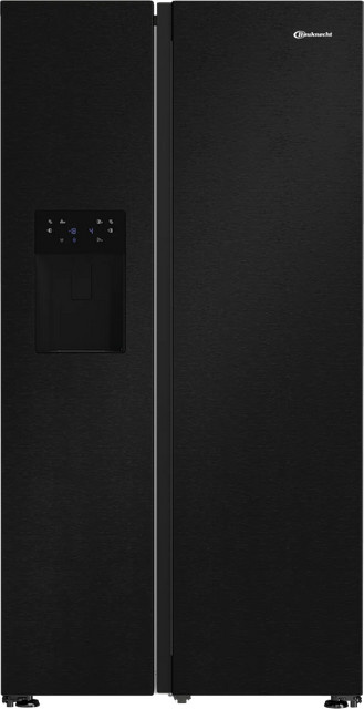 Bauknecht SBS IW D90 Side-by-Side Kühl-Gefrierkombination in Black mit No Frost und Dual Zone Cooling - Bild 1