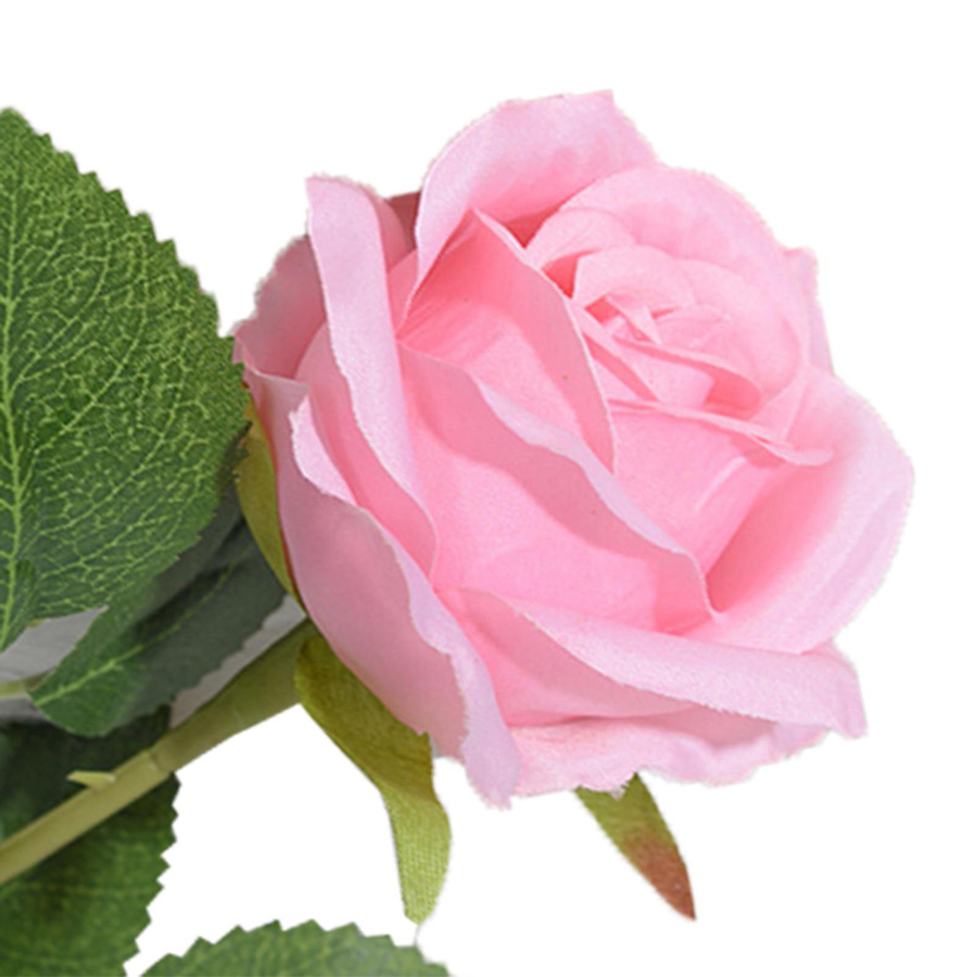 Tooarts Künstliche Rosen aus Seide als dekorative Blumen in Rosa und Rot für dein Zuhause oder Hochzeiten - Bild 2