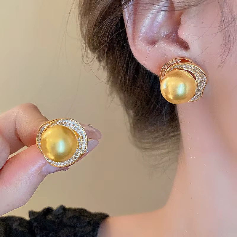 UOSU Schmuck-Set, Perle, Gold - Bild 3