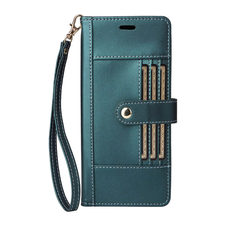 Xiaomi Business Brieftasche aus Leder für Redmi Note Serie mit Magnetverschluss und Kartenfächern in Lila - Bild 2