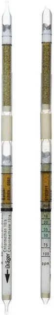 Dräger Röhrchen für Chlormethan 10/a in Transparent/Weiß - Bild 1