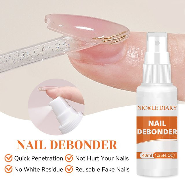 NICOLE DIARY Nagel-Entferner Flüssigkeit, 40 ml - Bild 1