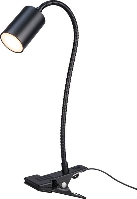 LIVARNO HOME LED Klemmleuchte in Schwarz mit warmweißem Licht - Bild 1