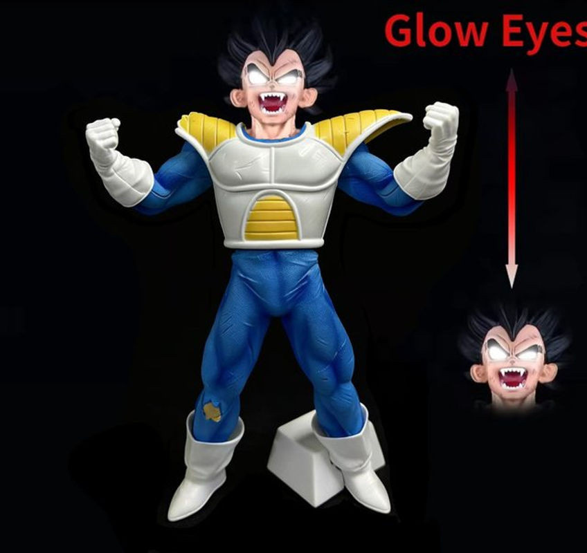 Bandai Dragon Ball Z Vegeta Actionfigur Ozaru Transformation aus Kunststoff, mehrfarbig, Höhe: 21 cm - Bild 1