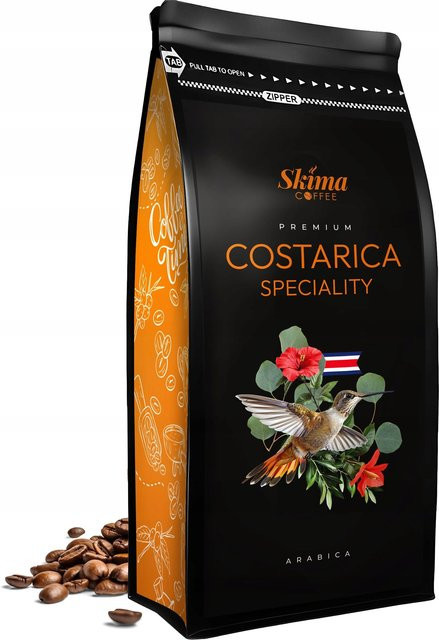 SKIMA COFFEE, Costa Rica Specialty, 100 % Arabica, Ganze Kaffeebohnen, 1 kg - Bild 1