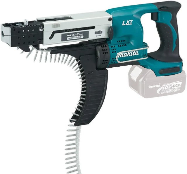 Makita 18 V Akku-Magazinschrauber DFR550Z für den Trockenbau - Bild 1