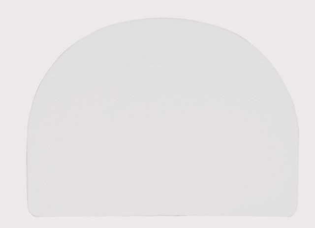 Schneider Teigschaber Spatula aus Kunststoff in Weiß, Länge: 12 cm, Breite: 8,8 cm - Bild 1