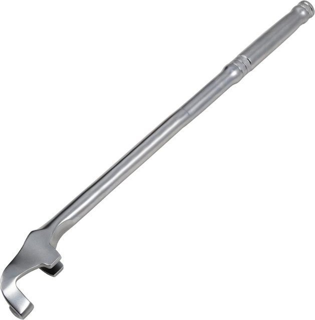 A5YD Schraubenschlüssel Extender aus Edelstahl in Silber als Werkzeugstangenschlüssel und Drehmoment Multiplikator für die Garage - Bild 1