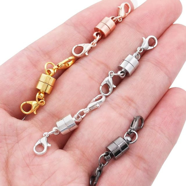 louleur Magnetische Verschlüsse mit Karabiner, 5 Stück - Bild 1