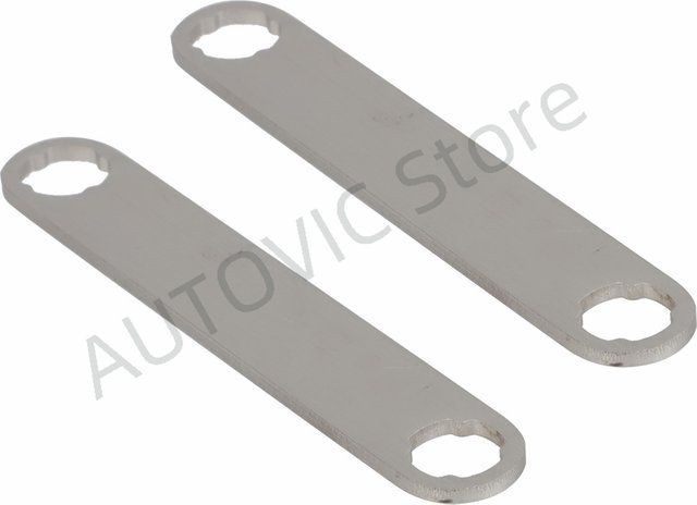 Gerber Multitool 4-Lappen-Flach-Demontageschlüssel aus 304 Edelstahl, 2 Stück, Silber - Bild 1