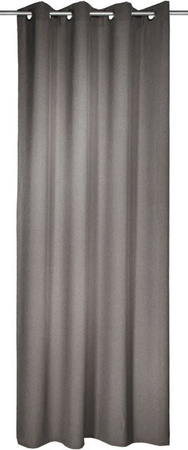 Sehlbach Ösenschal Struktur in Silber, Breite: 135 cm, Höhe: 245 cm