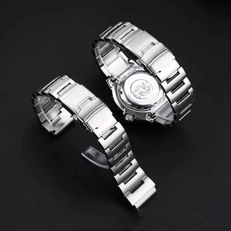 SEIKO Uhrenarmband Edelstahl, Silber - Bild 3