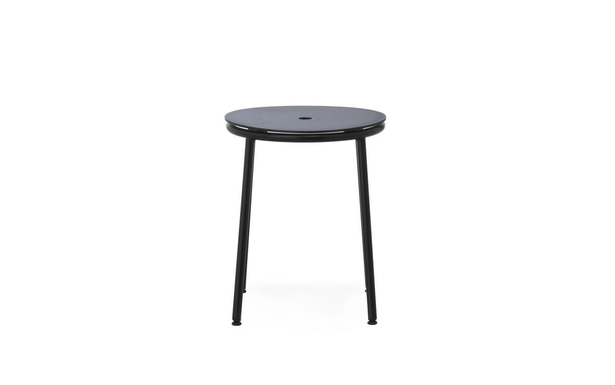 Normann Copenhagen Circa Hocker Schwarz Matt Skandinavisches Design - Bild 2