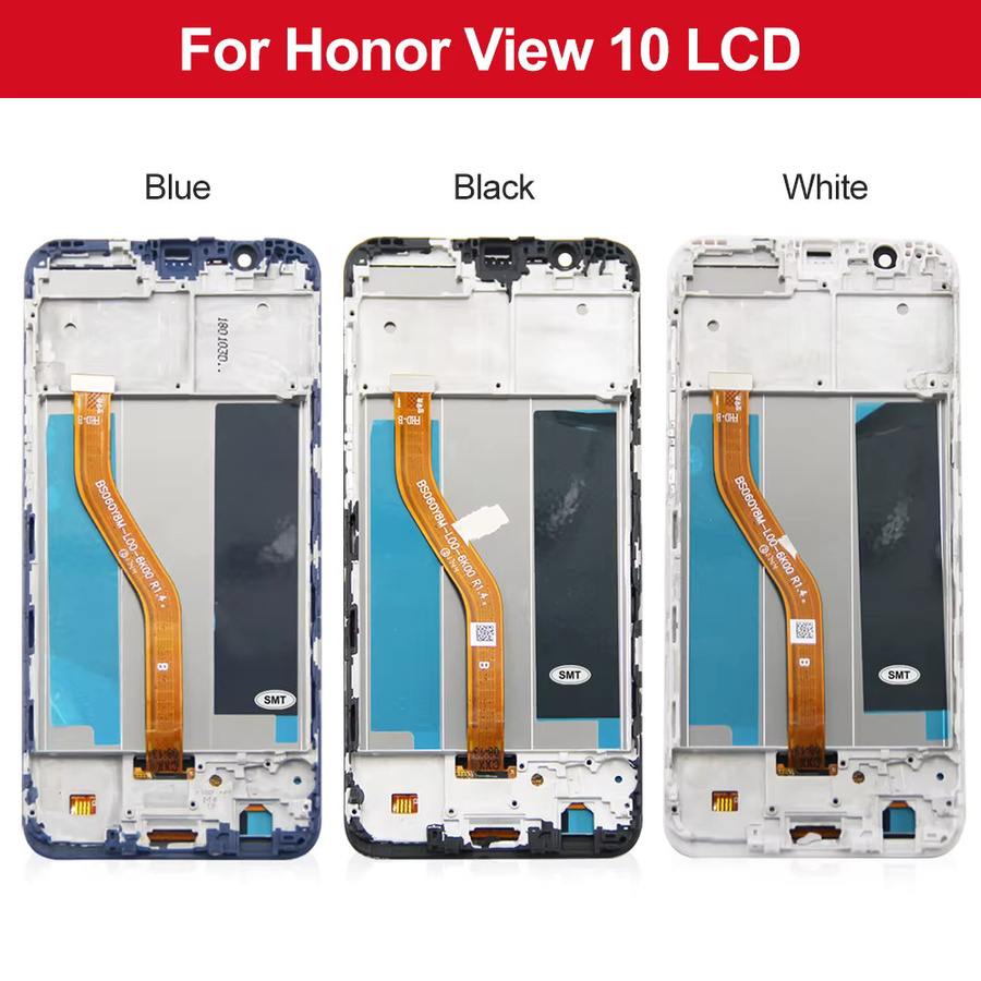 Sinmaytai Ersatz-Display mit Touchscreen für Honor V10, Farbe: Schwarz - Bild 4