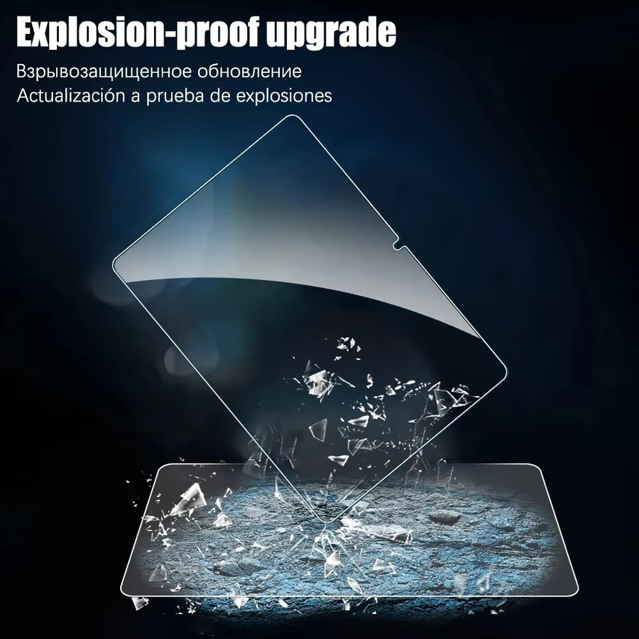 2er-Pack Xiaomi Displayschutzfolie aus gehärtetem Glas für Redmi Pad Pro und Pad Mini, transparent, 9H Härtegrad - Bild 5