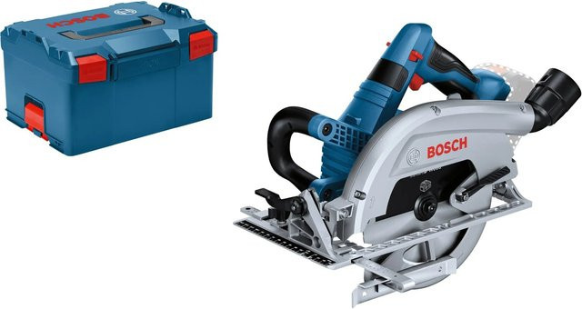 Bosch Professional Akku-Handkreissäge GKS 18V-70 L Solo mit bürstenlosem Motor und 70 mm Schnitttiefe in Blau/Schwarz - Bild 1
