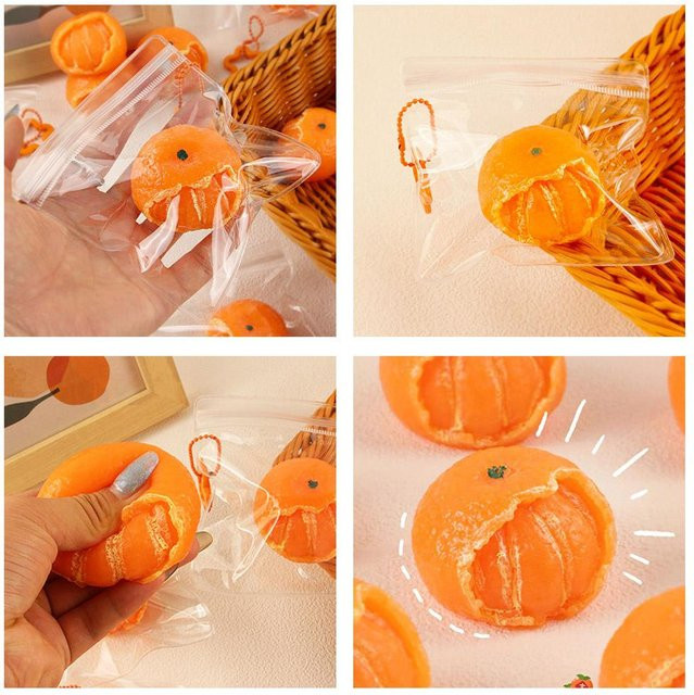 BC Pet Supplies Orange Squishy Spielzeug, 1 Stück - Bild 1