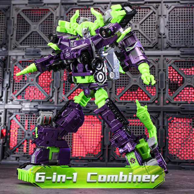WESIPI Devastator Trucks Team Transformations-Actionfiguren, Fahrzeuge - Bild 1