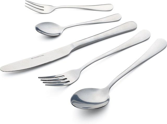 ECHTWERK Tafelbesteck Sorrent 30-teilig aus Edelstahl in Silber Matt - Bild 1