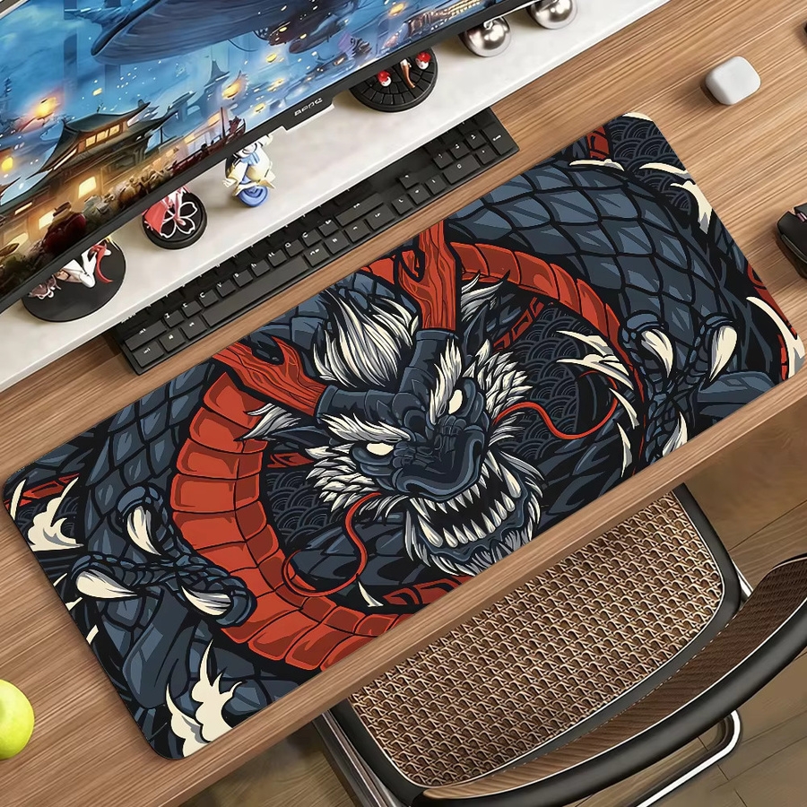 ShintoGod Ryu-jin Mauspad für Gamer in Multicolour aus rutschfestem Gummi - Bild 3