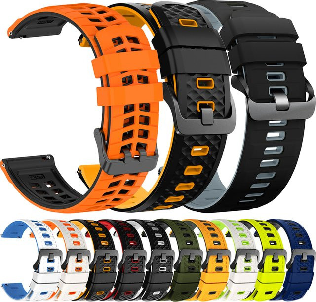 Xiaomi Uhrenarmband, Silikon, Multicolor, Unisex - Bild 1