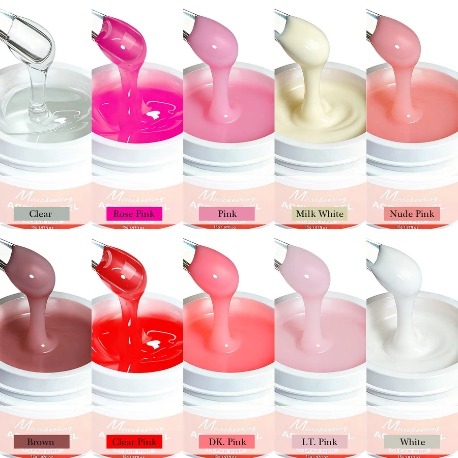 Misscheering Builder Gel, Rosa Klar, Glänzend, 15g - Bild 2