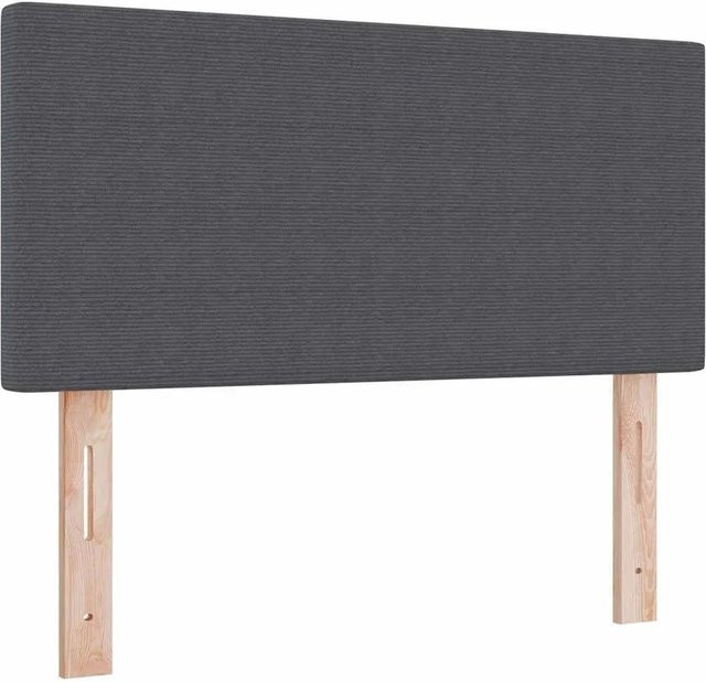vidaXL Kopfteil aus Kunstleder in Dunkelgrau mit Breite: 100 cm - Bild 1
