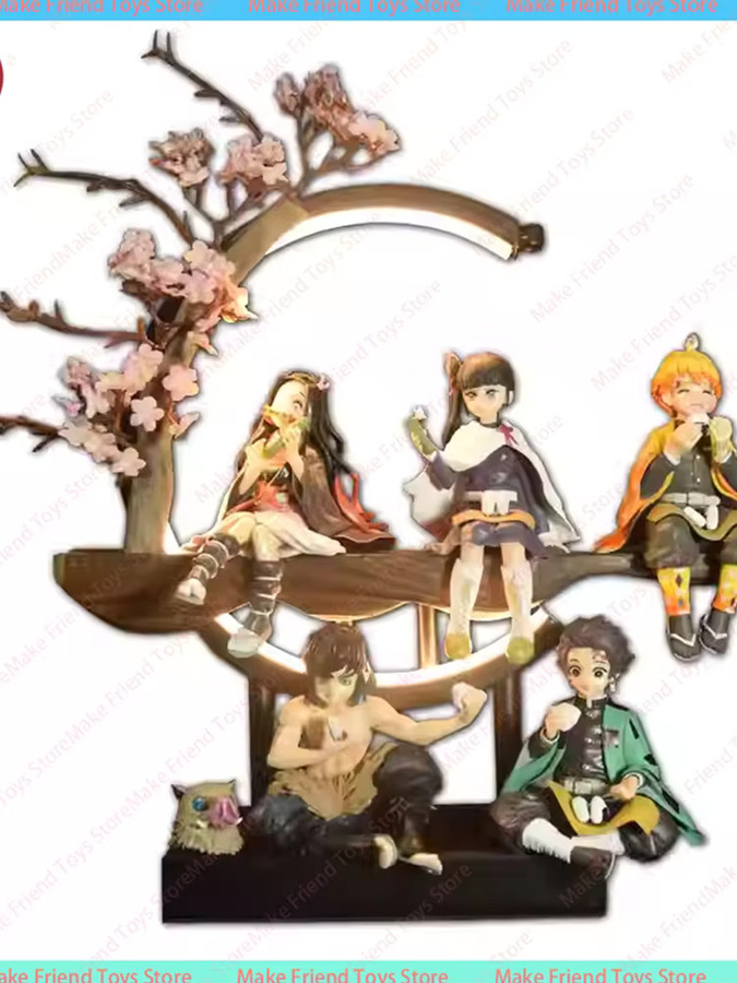 Bandai Demon Slayer Nezuko Kamado Led Nachtlicht, Mehrfarbig, Remote Control - Bild 3