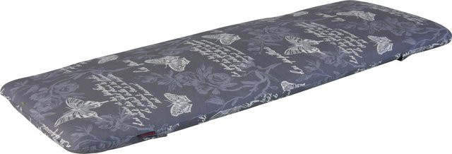 Angerer Bankkissen Schmetterling Grau Breite: 120 cm - Bild 1