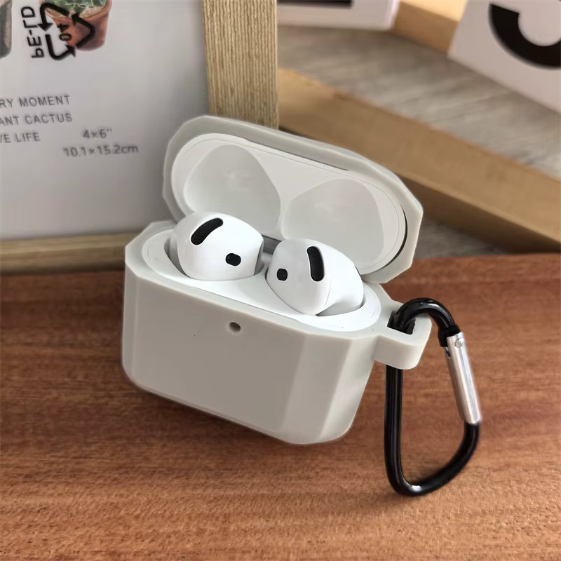 Silikon Schutzhülle für Apple AirPods 4, 3 und AirPods Pro 2 in Gelb - Bild 2