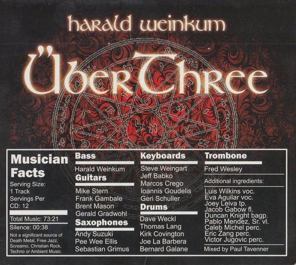 Uber Three none Not On Label von Harald Weinkum, CD - Bild 1