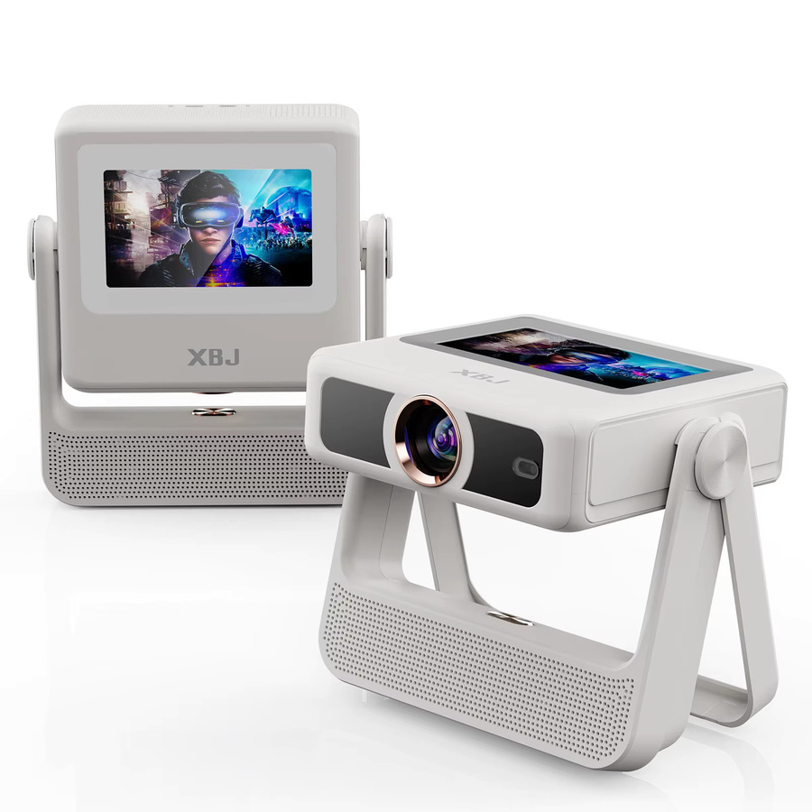 XBJ A5Pro Smart Doppel-Touchscreen-Projektor 720P HD Beamer mit WLAN und automatischer Trapezkorrektur für Heimkino und Outdoor-Kino - Bild 6