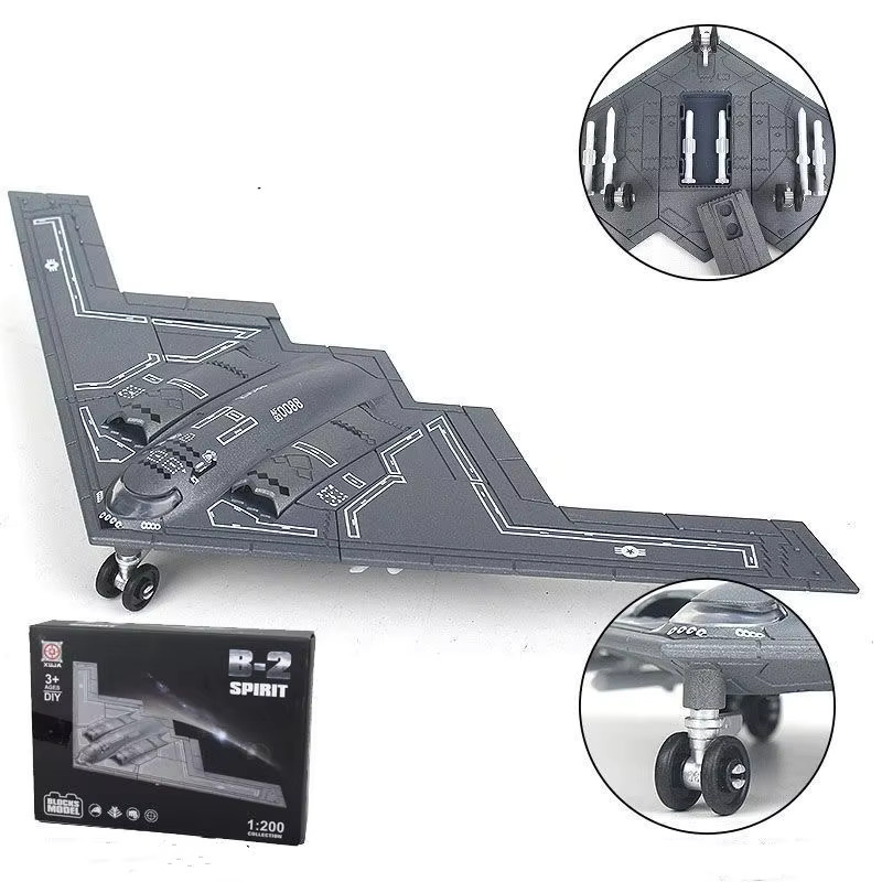 ZOCO US Air Force B2 B-2 A Ghost Bomber, Flugzeugmodell, 1:200, ab 3 Jahre - Bild 4
