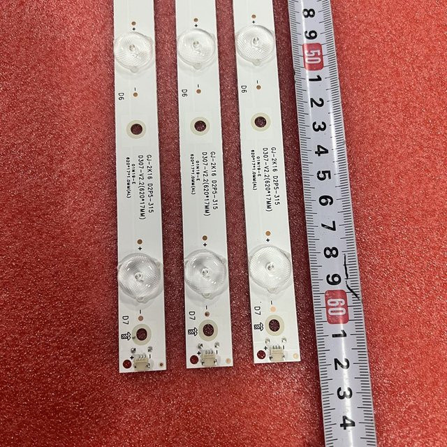 LED-Streifen für Sony TV Modelle 32LH500B 32LJ500 32LH500 KDL32R330D Phi 32PHT4132 32PHT4032 32PHH4200 32PHS5301 32PFS6401 32PFS6402 in Weiß - Bild 1