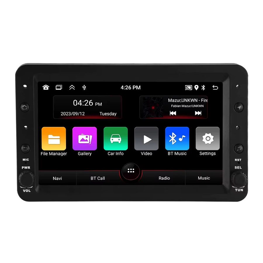 MEKEDE Carplay Android Auto Radio für Alfa Romeo 159 Brera Spider Sportwagon mit 7 Zoll IPS Display, WIFI und GPS, Schwarz - Bild 6