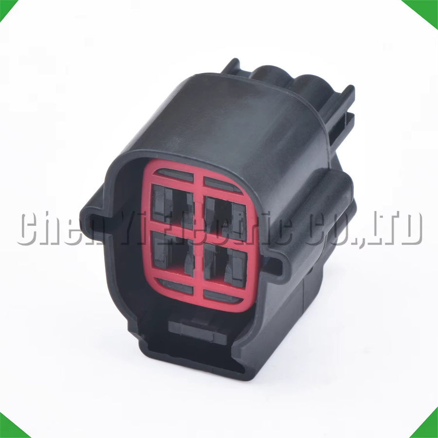 Yuyi 4-poliger wasserdichter Kfz-Stecker E-3938 WPT-182 für Klimaanlage und Druckschalter in Schwarz, passend für Ford und Land Rover - Bild 2