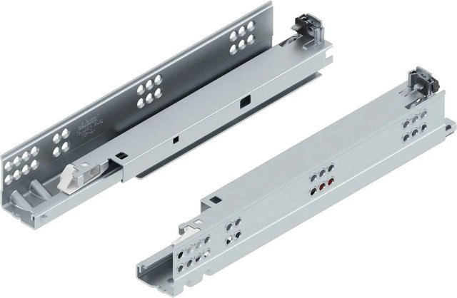 Blum Unterbodenführung Tandem Tip-On 560H Push-to-Open, Stahl verzinkt, Länge: 300 mm - Bild 1