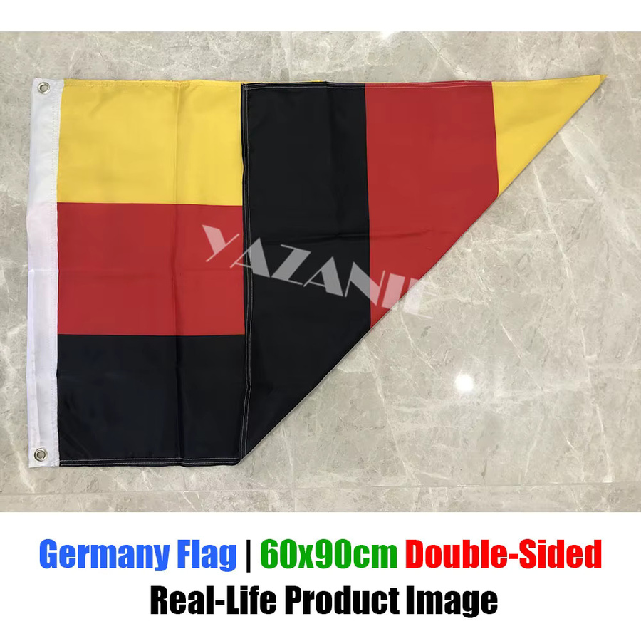 YAZANIE Landesflagge aus Polyester in Mehrfarben, einseitig oder doppelseitig bedruckbar - Bild 3