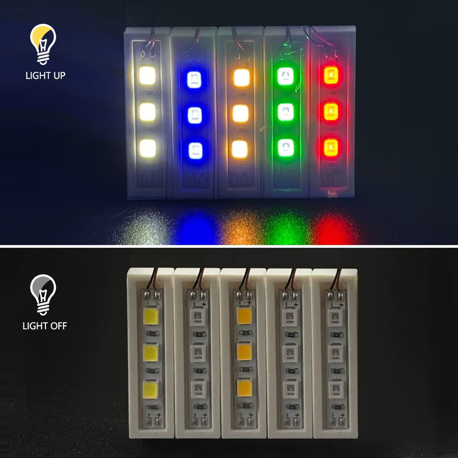 LYBMTWF LED-DIY-Beleuchtungsset, LED-Lichtstein, 20-teiliges Set, Fernbedienungsversion - Bild 2