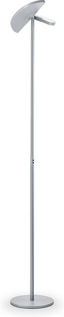 Knapstein Talea LED-Deckenfluter in Nickel matt mit Tunable White (1800K - 4000K), Höhe: 186,0 cm, Breite: 30,0 cm, Tiefe: 30,0 cm - Bild 1