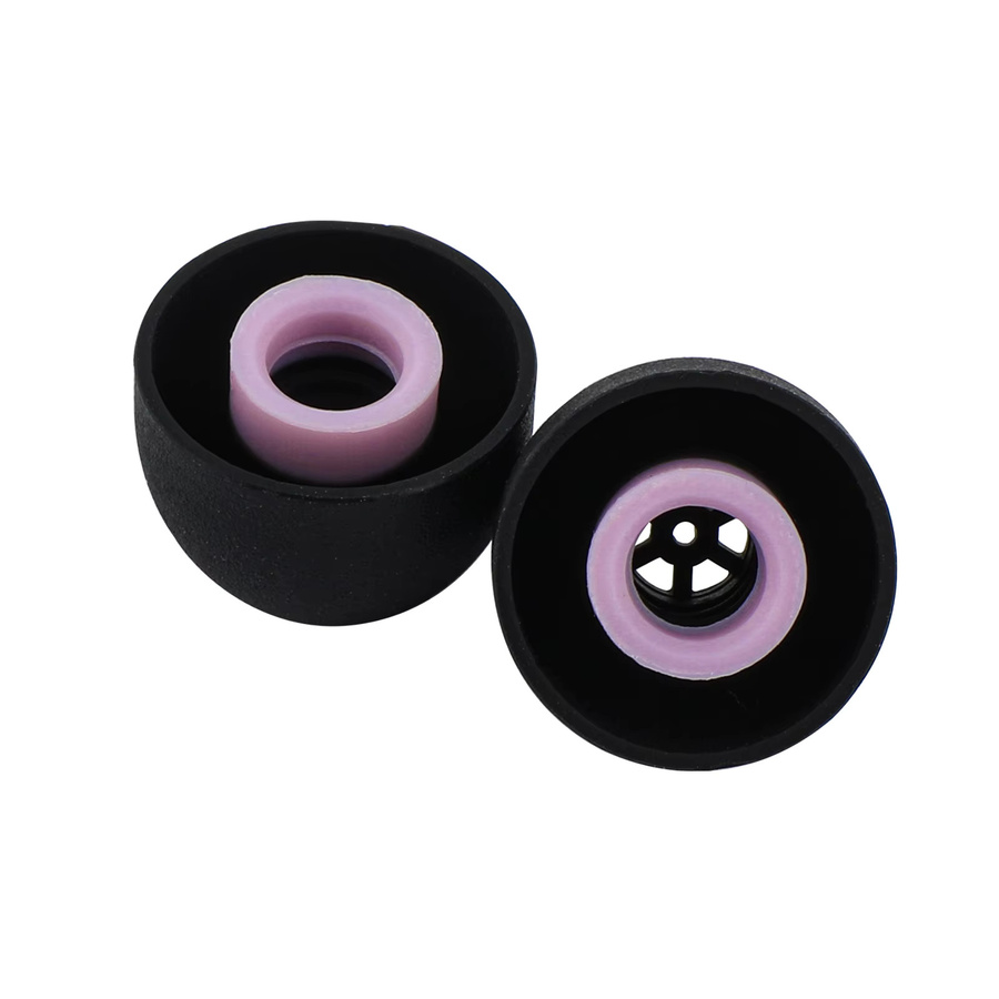 Kiwi Ears Flex-O Ohrstöpsel in Grün, 3 Paar Ersatz-Silikon-Ohrstöpsel für In-Ear-Kopfhörer, Größen S/M/L - Bild 2