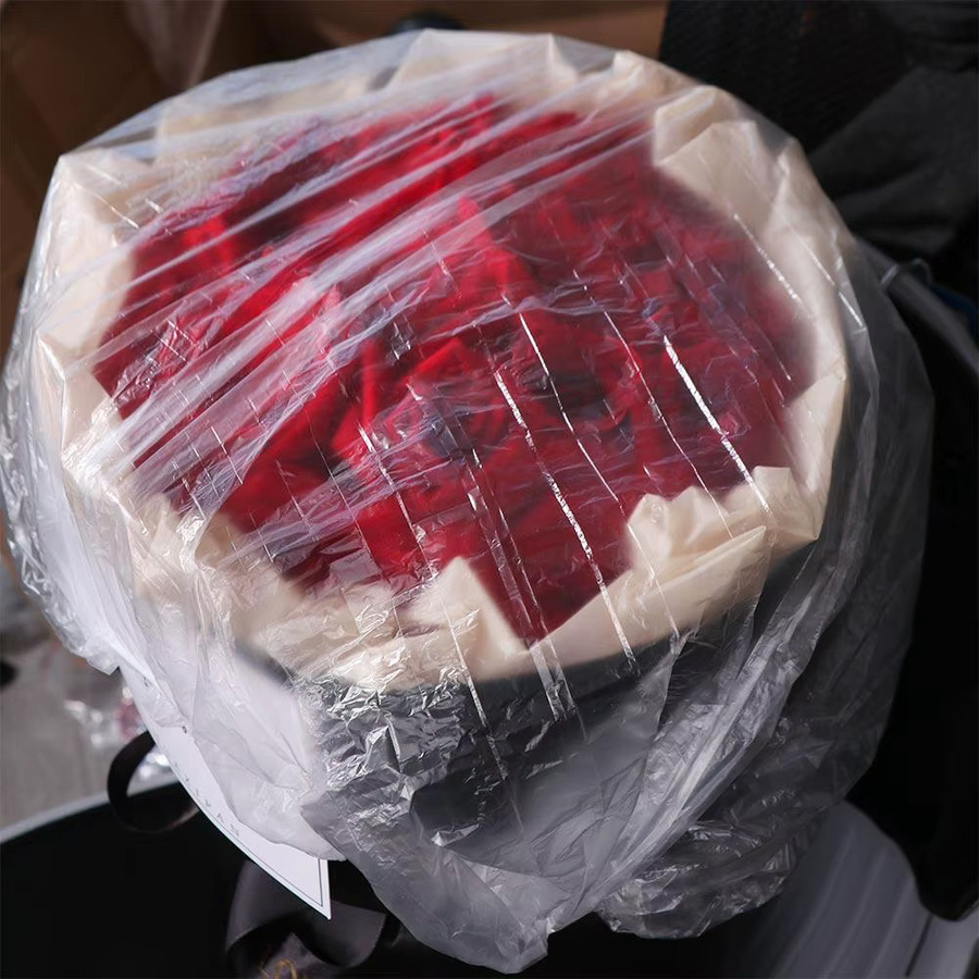 10er Set transparente Einweg-Plastikfolie als Staubschutz und Abdeckung für Küche, Wohnmöbel und Elektrogeräte - Bild 2