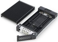 Icy Dock Laufwerkstrays MB601TP-1B für NVMe/M.2 in Schwarz - Bild 1
