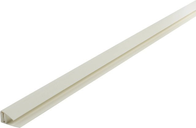 Grosfillex Abschlussprofil klippbar Weiß 8 mm - 10 mm - Bild 1