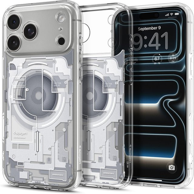 Spigen Ultra Hybrid Zero One MagSafe Schutzhülle für Apple iPhone 18 Pro und iPhone 17 Pro, Weiß - Bild 1